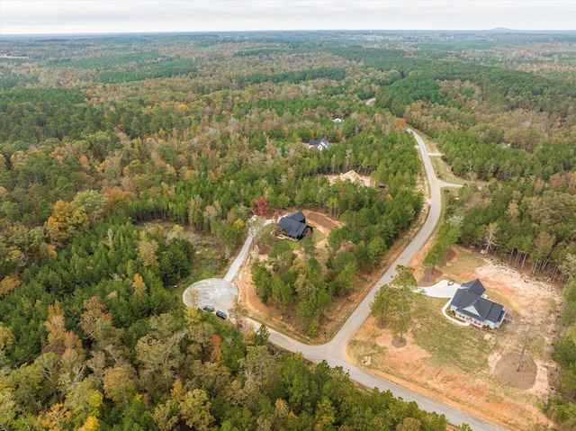 1008 Folly Run Dr, Lincolnton, GA 30817 - aerial view of property and surrounding area featuring a forest