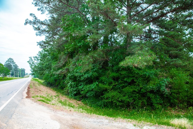 view of road