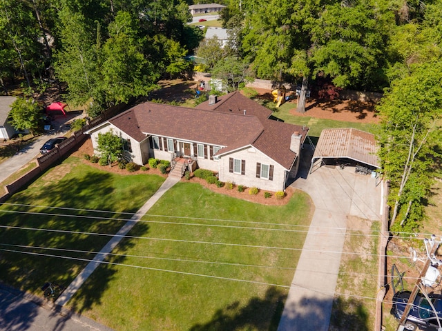 4065 S Goshen Lake Dr, Augusta, GA 30906 - aerial view