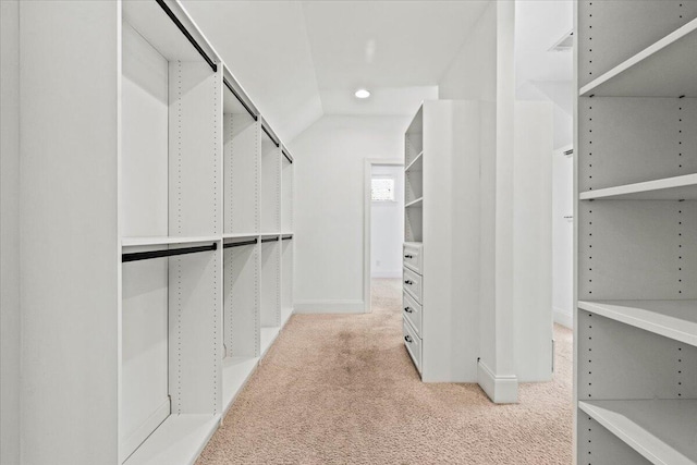 304 Ash Ct, Evans, GA 30809 - walk in closet with vaulted ceiling and light carpet