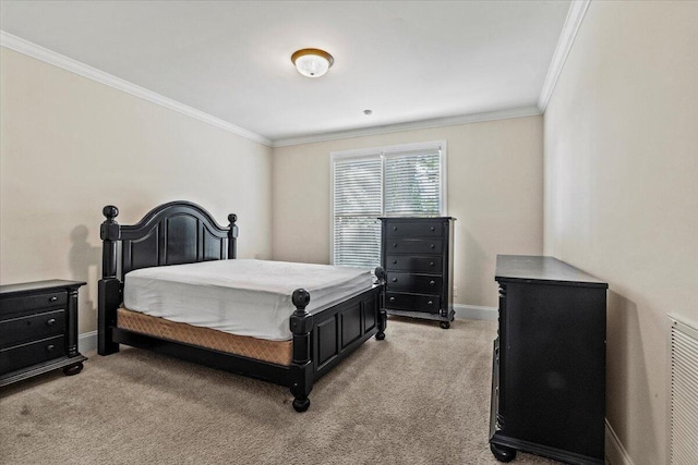 304 Ash Ct, Evans, GA 30809 - bedroom featuring light colored carpet, ornamental molding, and baseboards