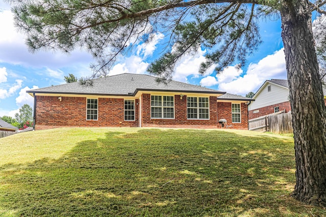 944 Cannock St, Grovetown, GA 30813 - rear view of house with brick siding and a shingled roof