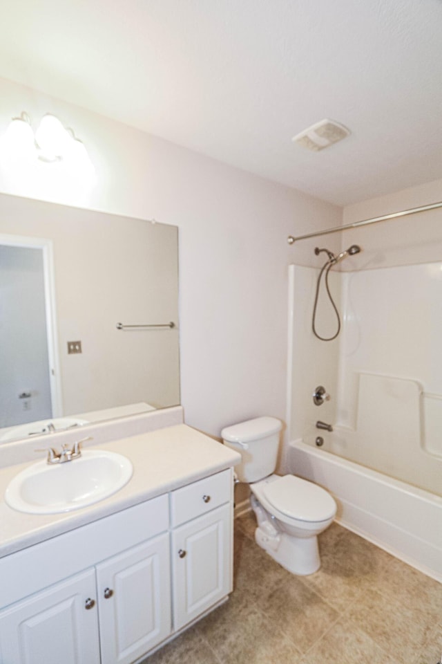 944 Cannock St, Grovetown, GA 30813 - bathroom featuring vanity, shower / bath combination, and tile patterned flooring