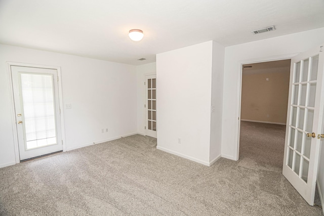 944 Cannock St, Grovetown, GA 30813 - spare room with carpet and french doors