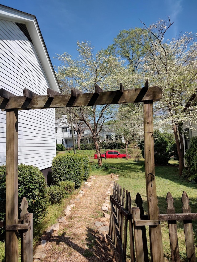 206 S Alexander Ave, Washington, GA 30673 - view of yard