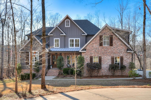 649 Bent Creek Dr, Evans, GA 30809 - craftsman house featuring brick siding and board and batten siding