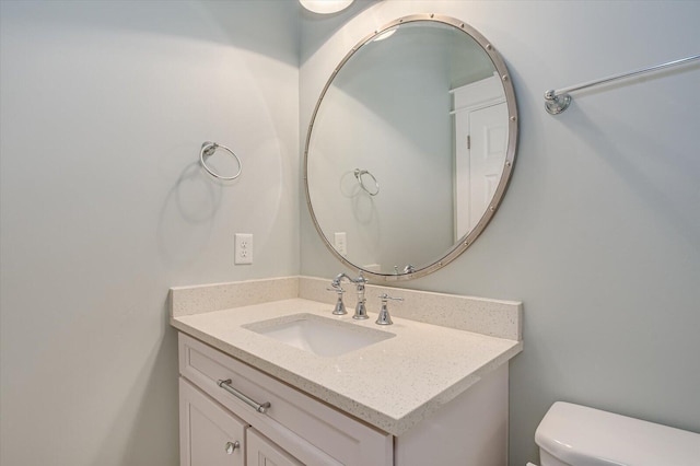 649 Bent Creek Dr, Evans, GA 30809 - half bathroom with toilet and vanity