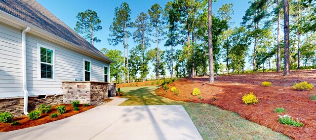 243 Walton Heath Way, Aiken, SC 29803 - view of yard featuring a patio