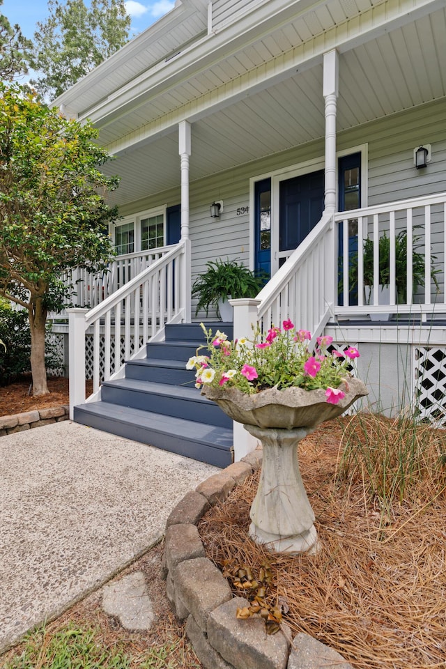 534 Creekridge Rd, Aiken, SC 29803 - property entrance with covered porch