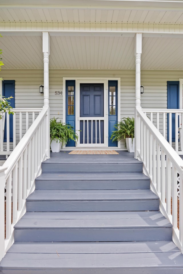 534 Creekridge Rd, Aiken, SC 29803 - view of exterior entry with covered porch