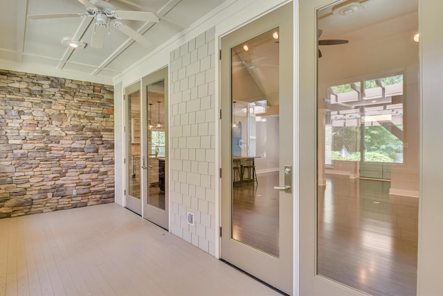 525 Brigham Trl, Augusta, GA 30909 - unfurnished sunroom with french doors