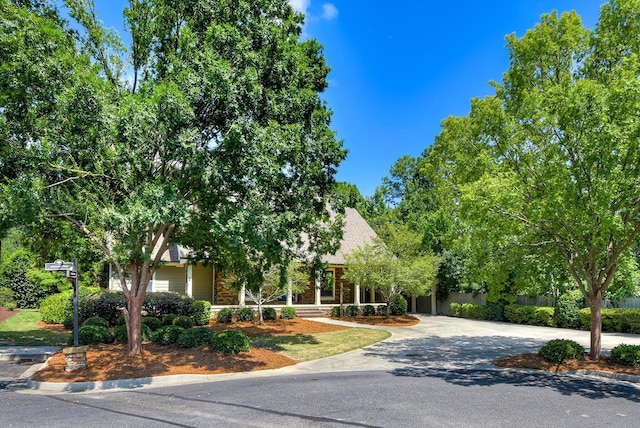 525 Brigham Trl, Augusta, GA 30909 - view of property hidden behind natural elements with driveway