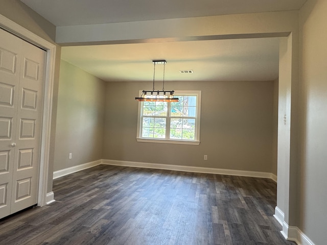 3112 Fieldstone Cir, Augusta, GA 30907 - unfurnished room featuring dark wood-style flooring and baseboards