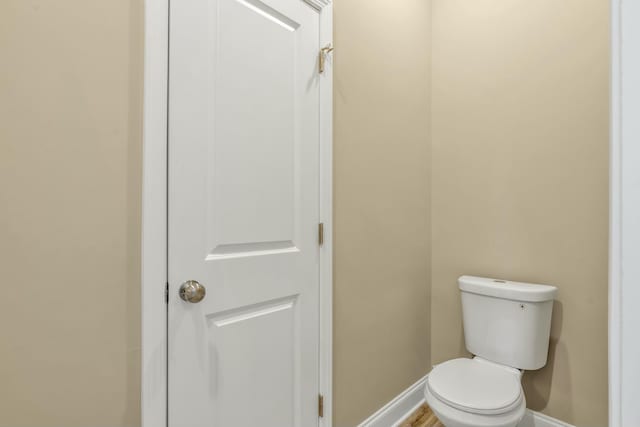 bathroom with toilet