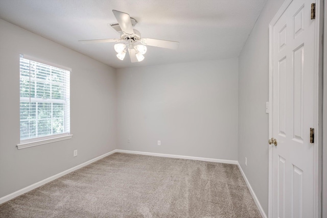 123 Sugar Maple Ln, Martinez, GA 30907 - carpeted spare room with ceiling fan and baseboards