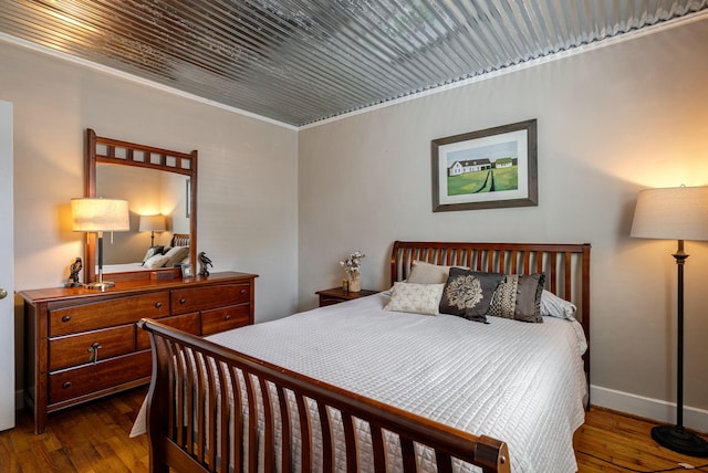 3011 Fox Spring Rd, Augusta, GA 30909 - bedroom with dark wood-style flooring and baseboards