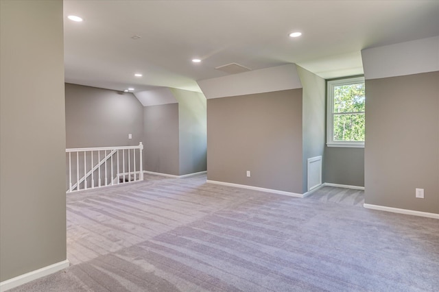 4 Shadowmoor Ct, North Augusta, SC 29841 - carpeted spare room with recessed lighting and vaulted ceiling