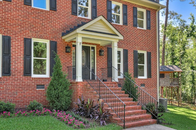 4 Shadowmoor Ct, North Augusta, SC 29841 - view of front of house featuring brick siding and a front lawn
