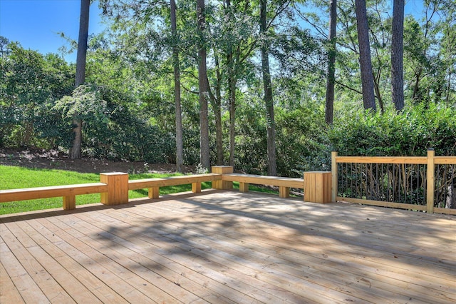 4 Shadowmoor Ct, North Augusta, SC 29841 - view of wooden deck