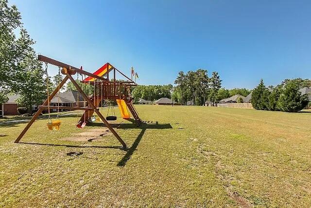 507 Julia Ct, Grovetown, GA 30813 - view of play area with a lawn