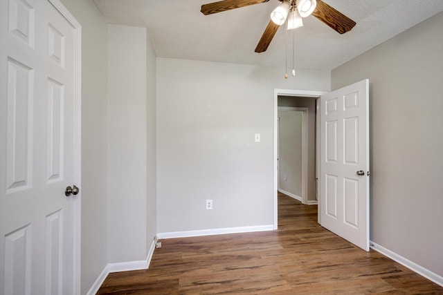 3204 Hillis Rd, Augusta, GA 30906 - unfurnished bedroom with wood finished floors and ceiling fan