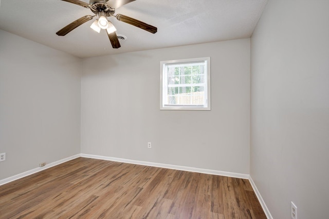 3204 Hillis Rd, Augusta, GA 30906 - unfurnished room with wood finished floors and a ceiling fan