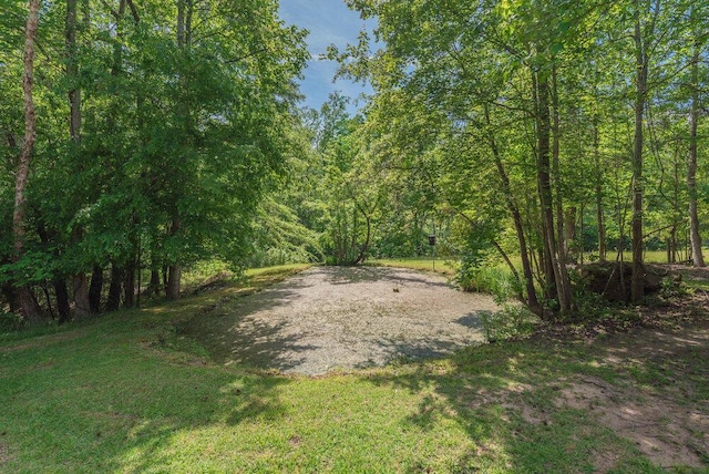 3287 Surrey Rd, Thomson, GA 30824 - view of yard with a wooded view