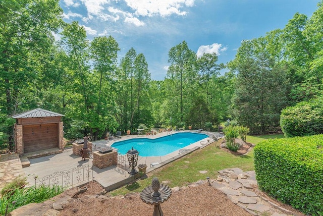 3287 Surrey Rd, Thomson, GA 30824 - pool with a patio