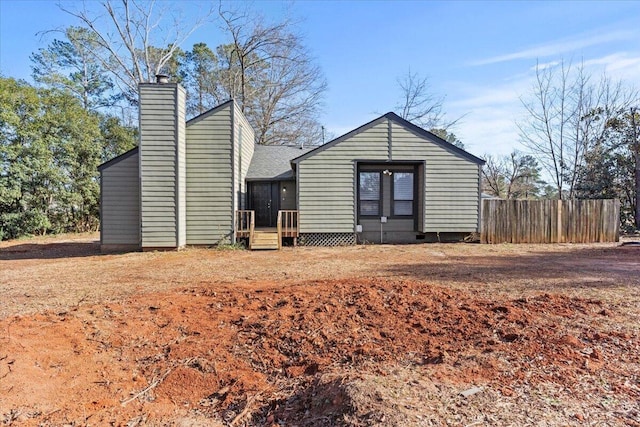 view of back of house