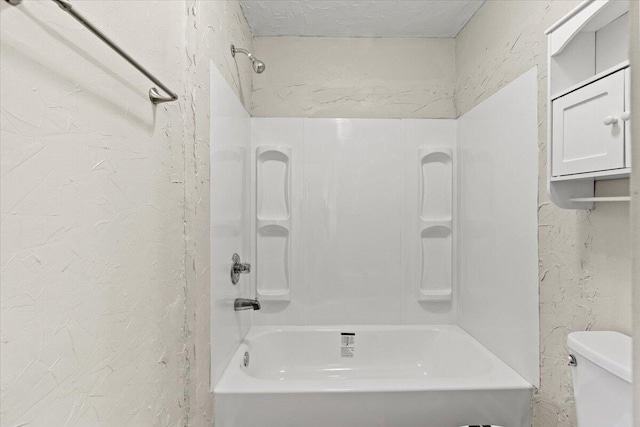 bathroom with  shower combination and toilet