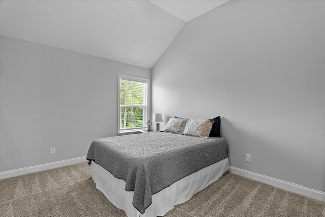 3540 Hilltop Trl, Evans, GA 30809 - carpeted bedroom featuring baseboards and vaulted ceiling