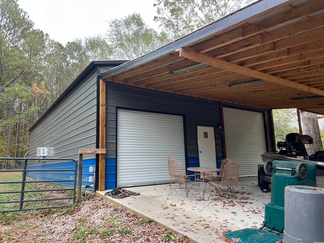 exterior space featuring a patio