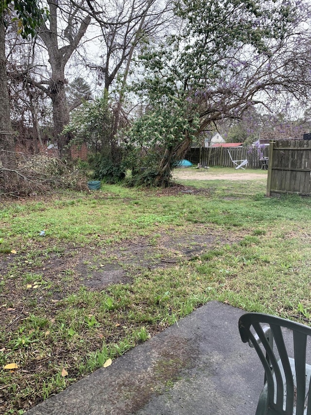 1978 Greene St, Augusta, GA 30904 - view of yard with fence