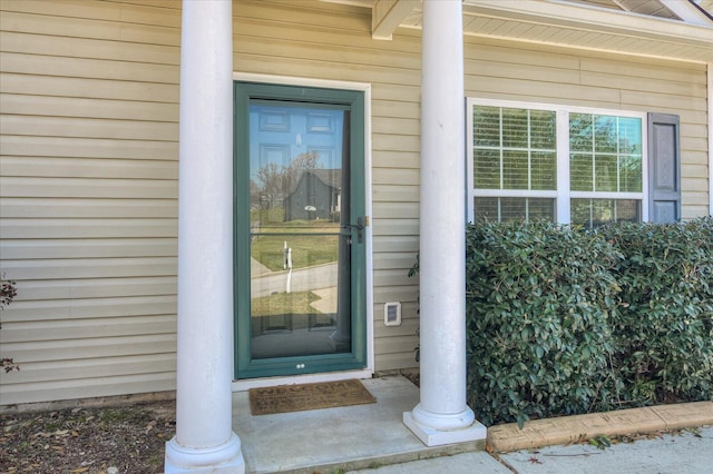 4909 Ashbrooke Way, Grovetown, GA 30813 - doorway to property featuring a porch