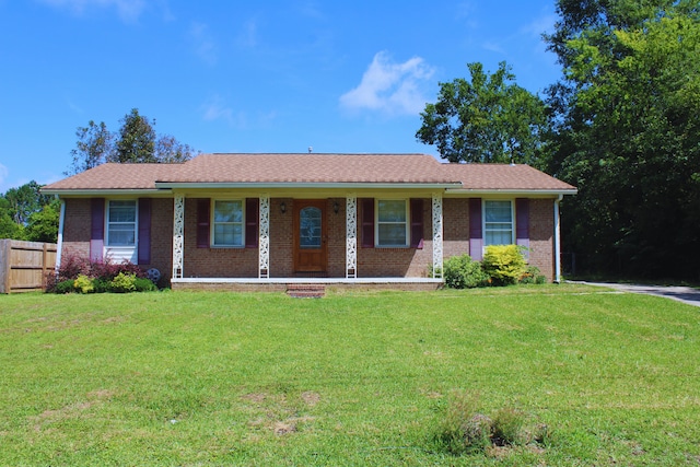 3711 Columbia Dr, Martinez, GA 30907 - ranch-style home with brick siding and covered porch