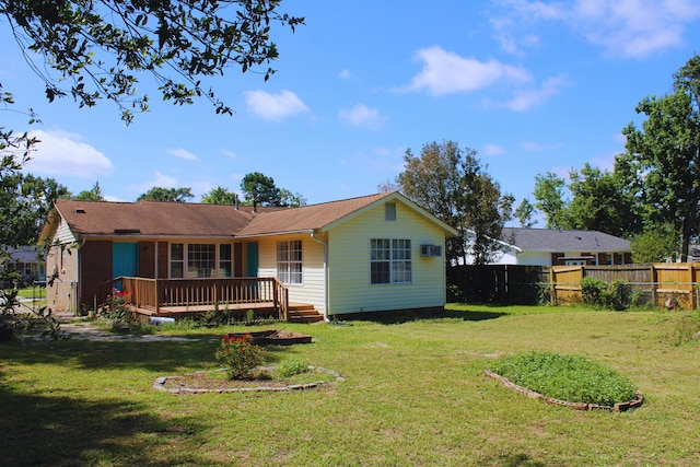 3711 Columbia Dr, Martinez, GA 30907 - rear view of house with a deck