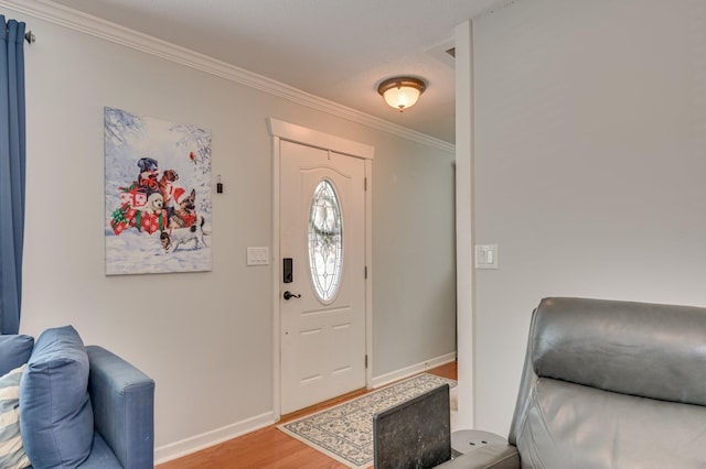 1414 Brookgreen Dr, North Augusta, SC 29841 - entrance foyer featuring ornamental molding and wood finished floors