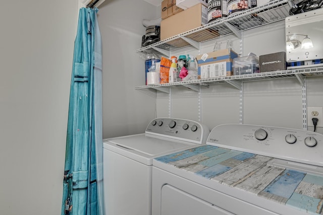 1414 Brookgreen Dr, North Augusta, SC 29841 - laundry room with independent washer and dryer
