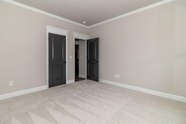 2421 Laurens St, Grovetown, GA 30813 - carpeted empty room with ornamental molding and baseboards