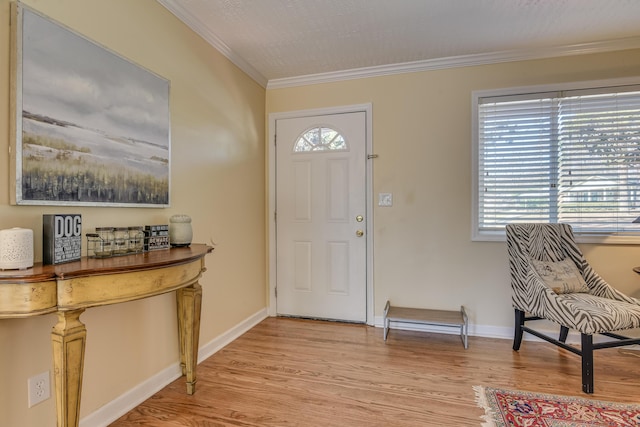 1612 Fairwood Dr, Augusta, GA 30909 - foyer with ornamental molding and light wood-type flooring