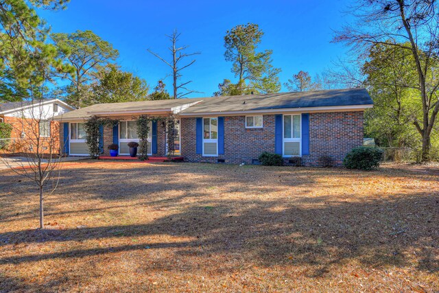 1612 Fairwood Dr, Augusta, GA 30909 - view of front of house featuring brick siding and a porch