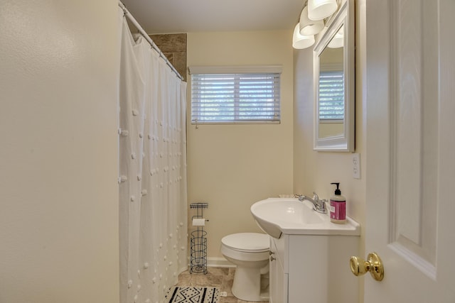 1612 Fairwood Dr, Augusta, GA 30909 - full bath featuring vanity, tile patterned flooring, and curtained shower