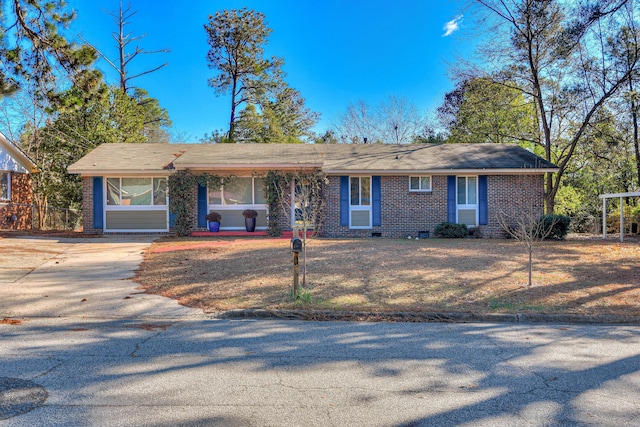 1612 Fairwood Dr, Augusta, GA 30909 - ranch-style home with brick siding, crawl space, and driveway