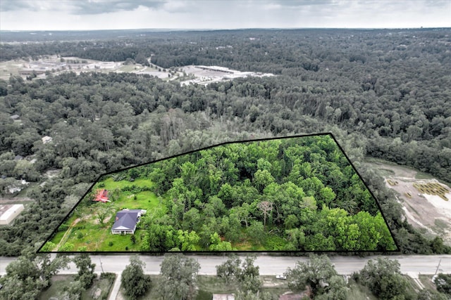 2910-2920 Milledgeville Rd, Augusta, GA 30904 - aerial view of property's location featuring a heavily wooded area and property parcel outlined