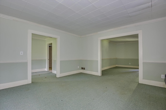 2910-2920 Milledgeville Rd, Augusta, GA 30904 - carpeted empty room with crown molding