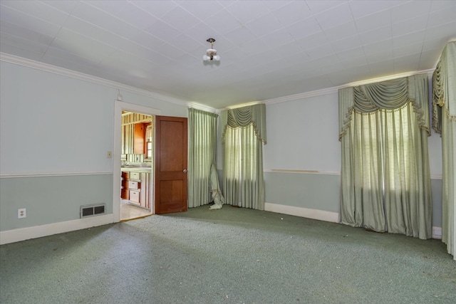 2910-2920 Milledgeville Rd, Augusta, GA 30904 - carpeted spare room with ornamental molding