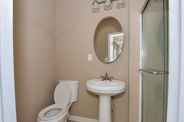 2910-2920 Milledgeville Rd, Augusta, GA 30904 - full bathroom with toilet and a shower with door