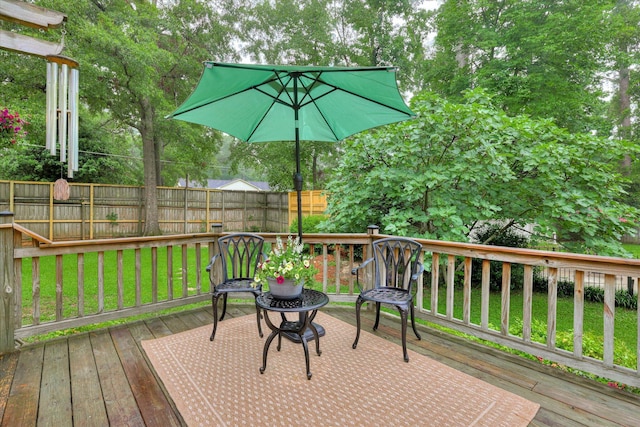 213 Oak Ln, Waynesboro, GA 30830 - view of wooden deck