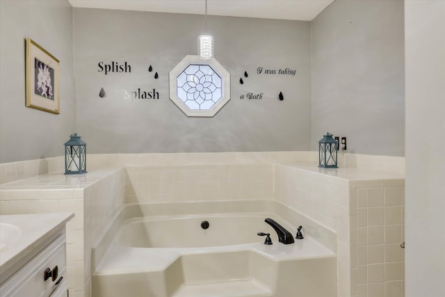 213 Oak Ln, Waynesboro, GA 30830 - full bathroom featuring a bath and vanity