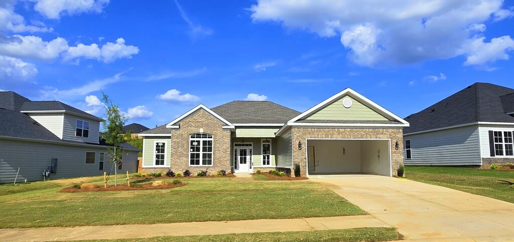 232 Dublin Loop, Grovetown, GA 30813 - view of front facade with an attached garage and driveway